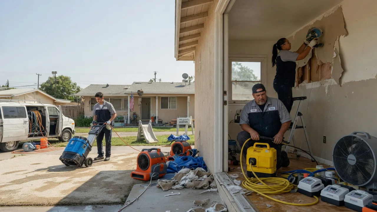 Water Damage Restoration in Springlake, TX near me